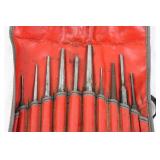 Snap-On 12-Piece Red Roll Screwdriver Bit Set - C-123