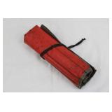 Snap-On 12-Piece Red Roll Screwdriver Bit Set - C-123