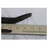 Pry Bars - 24 in Long, Black Iron (Lot of 2)