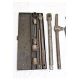 Craftsman Vintage Hand Tools with Case - Pliers, Wrenches, Sockets, Feeler Gauge