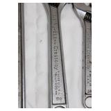 Crescent Adjustable Wrenches - 6pc Set (6in-24in) Made in USA