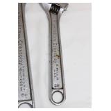 Crescent Adjustable Wrenches - 6pc Set (6in-24in) Made in USA