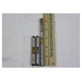 Stevens/Stanley Pocket Spirit Levels (Lot of 3)