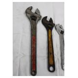 Crescent Adjustable Wrenches 6-15 in (Lot of 5)