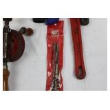 Vintage Hand Tools Lot - IRWIN Quick-Grip Clamps, Milwaukee Clipper Wire Stripper, Proto