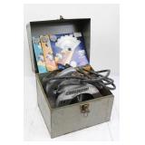 Millers Falls 747 Circular Saw - 3 Kromedge Blades in Metal Case (Vintage)