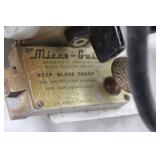 Millers Falls 747 Circular Saw - 3 Kromedge Blades in Metal Case (Vintage)