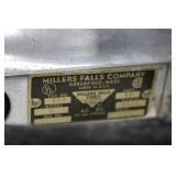 Millers Falls 747 Circular Saw - 3 Kromedge Blades in Metal Case (Vintage)