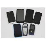 Nokia, Samsung & Motorola Phones - For Parts (Lot of 7)