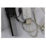 Nintendo Wii Console (White) with Power Brick, AV Cables, Nunchuk & Remote