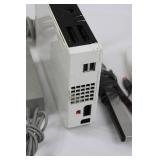 Nintendo Wii Console (White) with Power Brick, AV Cables, Nunchuk & Remote