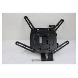 Universal Black Four-Arm Adjustable TV Wall Mount Bracket for Flat-Panel Displays