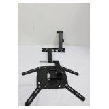 Universal Black Four-Arm Adjustable TV Wall Mount Bracket for Flat-Panel Displays