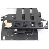 Universal Black Four-Arm Adjustable TV Wall Mount Bracket for Flat-Panel Displays