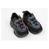 JAVI Swiftly 7C Kids Sneakers - Black With Iridescent Overlay(photochromic)