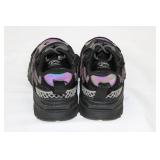 JAVI Swiftly 7C Kids Sneakers - Black With Iridescent Overlay(photochromic)