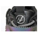 JAVI Swiftly 7C Kids Sneakers - Black With Iridescent Overlay(photochromic)