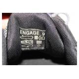 Engage 9 Multicolor Trail Sneakers - Black Mesh, Rugged Lug Sole (photochromic)
