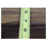 Rustic Wooden Wall Shelf with Heart Cutouts & Coat Hook Board