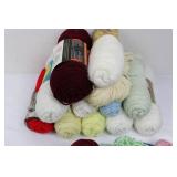 Piccasso Crochet Kit with Yarn & Colorful Hooks in Blue Carry Bag