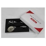 Kwik Trip 2-Piece ice cream scoop and pizza cutter Set