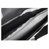 Steve Madden Black Pebbled Leather Tote with Removable Crossbody Strap