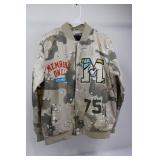 Members Only x Nickelodeon Camouflage Bomber Jacket - Size M