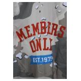 Members Only x Nickelodeon Camouflage Bomber Jacket - Size M