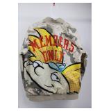 Members Only x Nickelodeon Camouflage Bomber Jacket - Size M