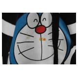 Gucci Black Hoodie with Doraemon Graphic - Drawstring Hood