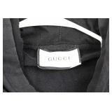 Gucci Black Hoodie with Doraemon Graphic - Drawstring Hood