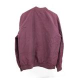 H&M Bomber Jacket - Maroon - Size M - Zip Front