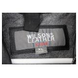 Wilsons Leather Kids XL Leather Jacket with Fur Hood - Black