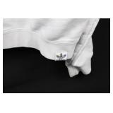 Adidas Rainbow Trefoil Hoodie & Cap - White, Large