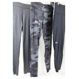 Under Armour HeatGear Compression Leggings - Camouflage Print & Black - Size MD/M/M (4-Pack)