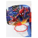 Spider-Man Kids Bedding Set with Pillow & Blanket, Wipe-Clean Activities Book, Hoop & Cars