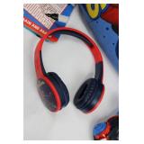 Spider-Man Kids Bedding Set with Pillow & Blanket, Wipe-Clean Activities Book, Hoop & Cars