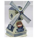 Delft Blue Ceramic Musical Moving Windmill "Sound of Music"