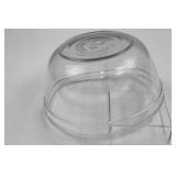 Anchor Hocking 1.5 Qt Glass Bowls - 3-Piece Hand-Woven Rattan Set