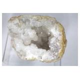 Quartz Geode with Hollow Cavity - Drusy Quartz Crystals