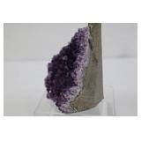 Deep Violet Amethyst Cluster Geode - (Calm, Balance, Meditation)