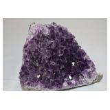 Deep Violet Amethyst Cluster Geode - (Calm, Balance, Meditation)