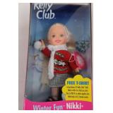 Set of NIB 2000 Barbie Kelly Club Dolls - Nikki, Keeya, Kayla, and Becky (Lot of 4)