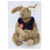 Large Patriotic Rabbit Plush Collectible