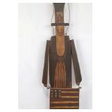 Wood-N-Borne Primitives - Uncle Sam Wall Sculpture by Michael Raeasch