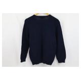 Ralph Lauren Sport Navy Knit Sweater with American Flag Patch - XL