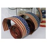 Patriotic Mason Jars with Rope Handles - 4-Piece Set