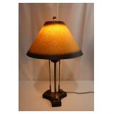 Wildwood Vintage Golf Lamp - 27in Brass, 3-Way Bulb, Golf Ball Center