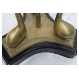 Wildwood Vintage Golf Lamp - 27in Brass, 3-Way Bulb, Golf Ball Center