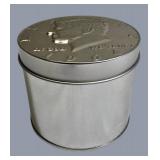 August Steiner Kennedy Half Dollar Coin Dial Watch – $299 Retail – w/ Tin Case